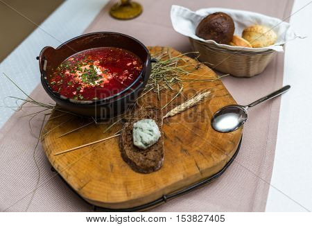 supply the national soup in a restaurant