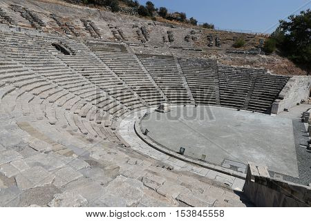 Theatre Of Halicarnassus In Bodrum, Turkey