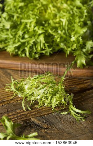Raw Green Organic Frisee Lettuce
