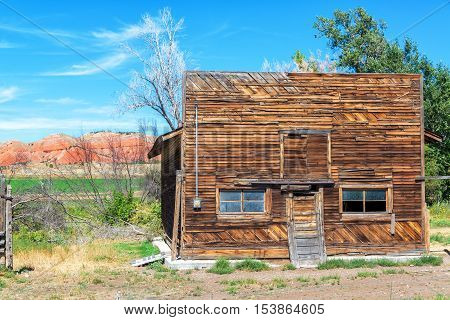 Abandoned Building In Wyoming