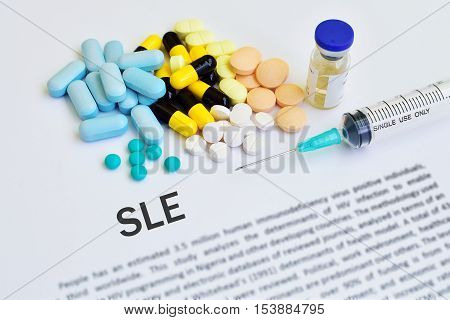 Drugs for systemic lupus erythematosus (SLE) treatment