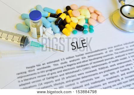 Drugs for systemic lupus erythematosus (SLE) treatment