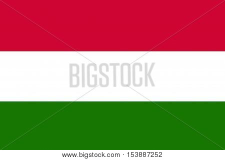 Hungary flag ,Hungary national flag illustration symbol.