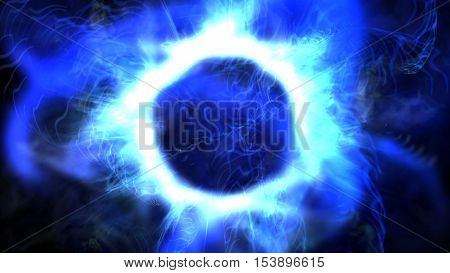 Digital Illustration Of A Mystic Scene