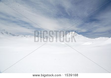 High Peak Snowfield