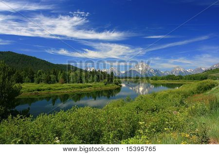 En dag på Oxbow Bend