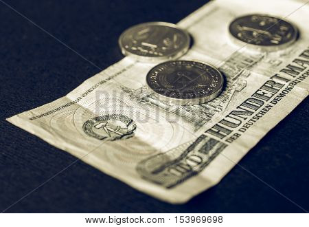 Vintage Ddr Banknote