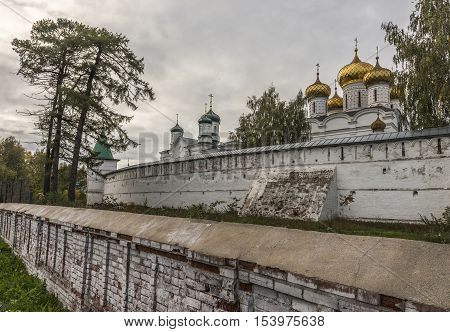 Kostroma Russia - September 15 2016: Holy Trinity Monastery Ipatiev.