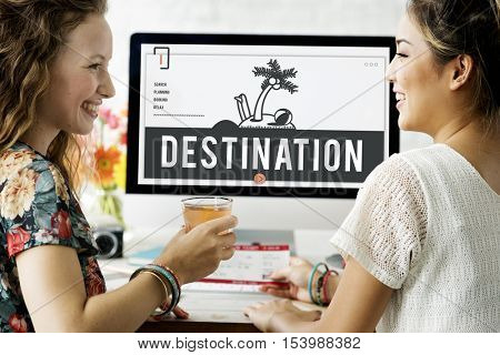 Holiday Vacation Island Graphic