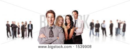Business Team Konzept