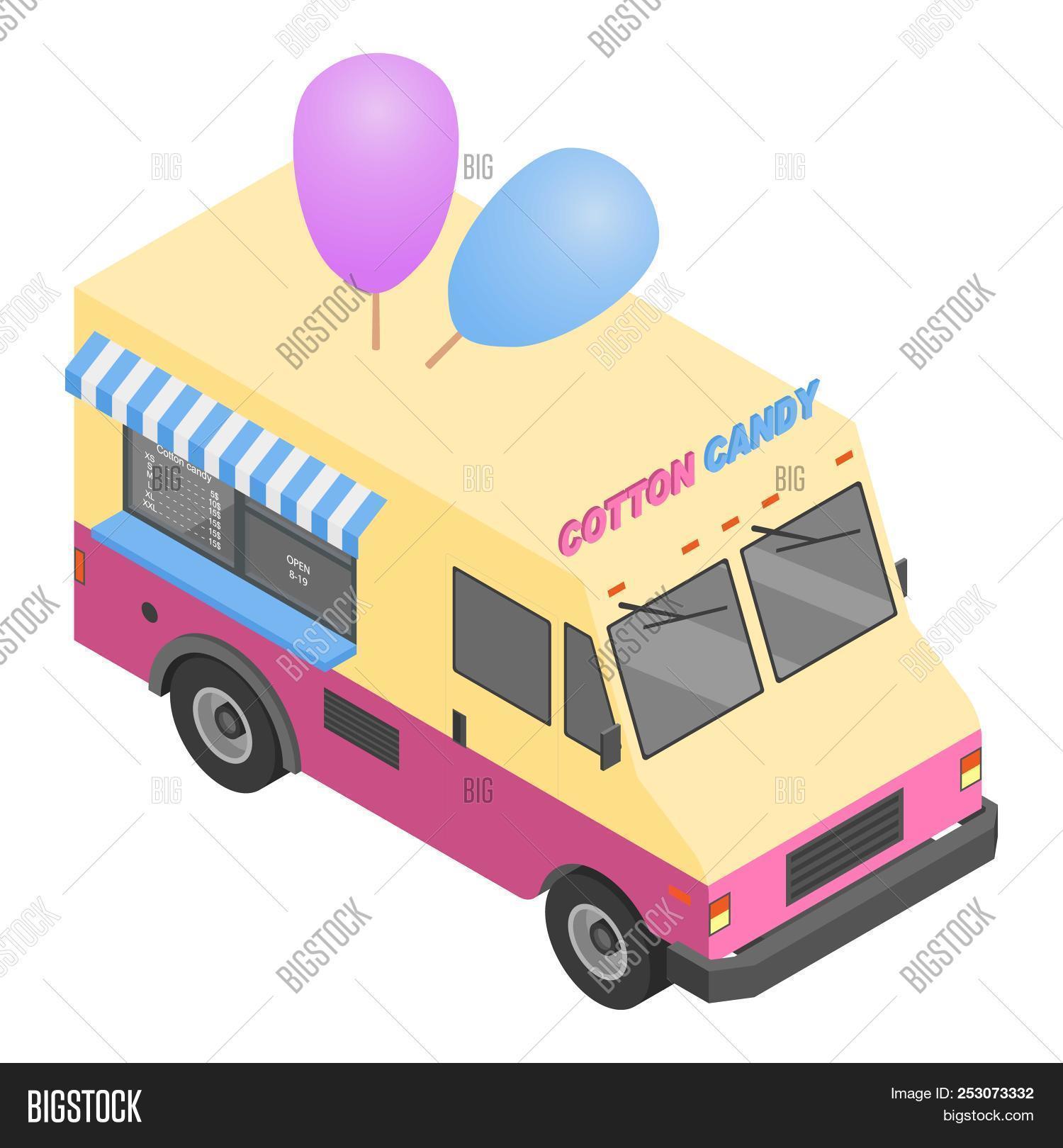 Cotton Candy Truck Image & Photo (Free Trial) Bigstock