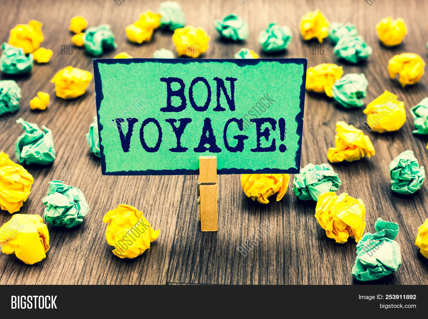 text sign showing bon image photo free trial bigstock bon voyage sign