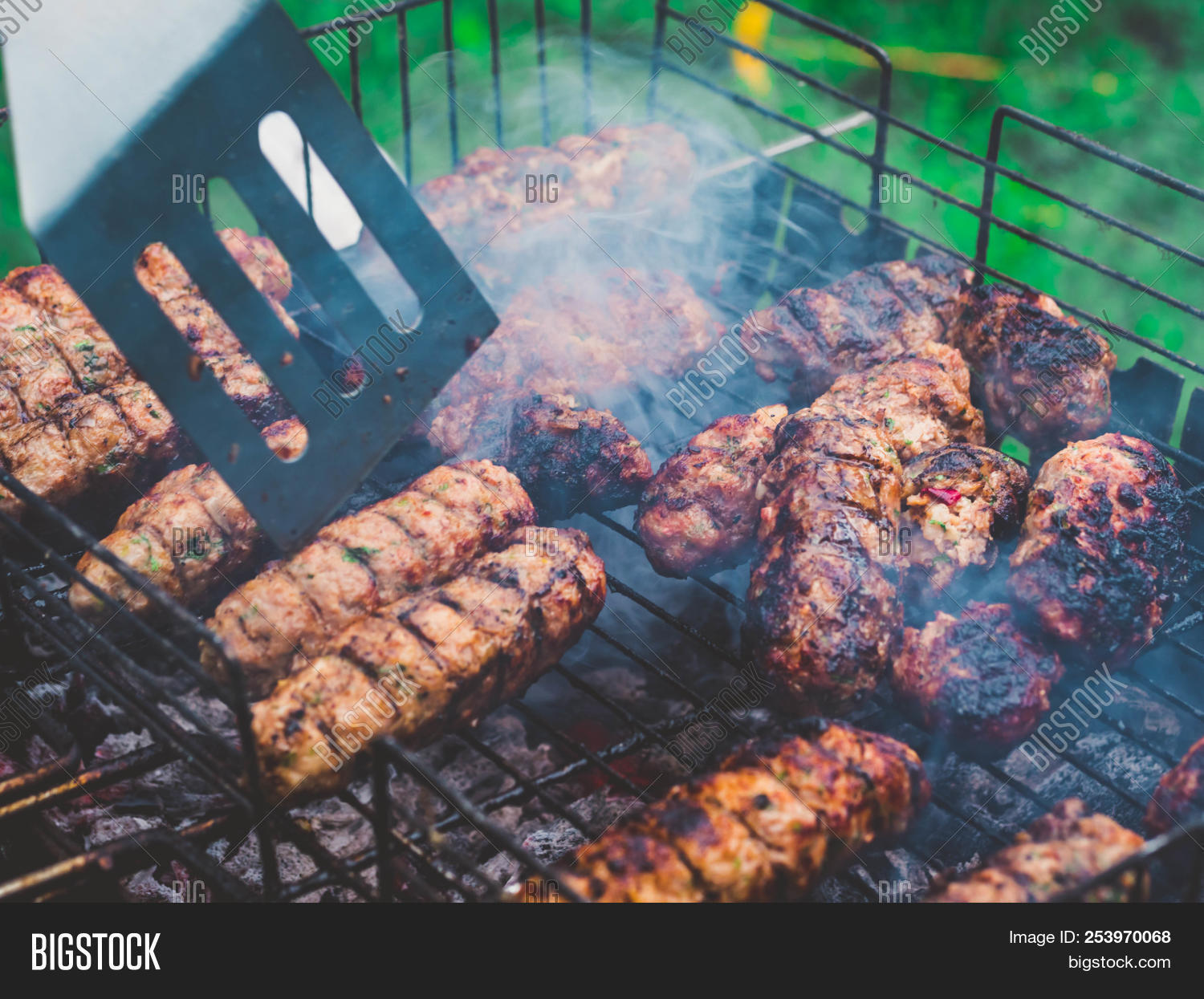 Barbecue Grilling Image & Photo (Free Trial) Bigstock