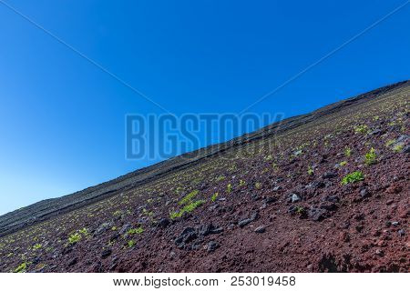 Mt. Fuji Climbing,yoshida Trail  For Descent, Japan