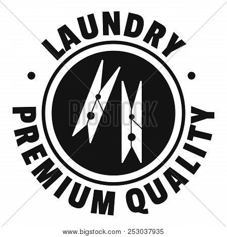 Laundry Premium Quality Logo. Simple Illustration Of Laundry Premium Quality Logo For Web Design Iso