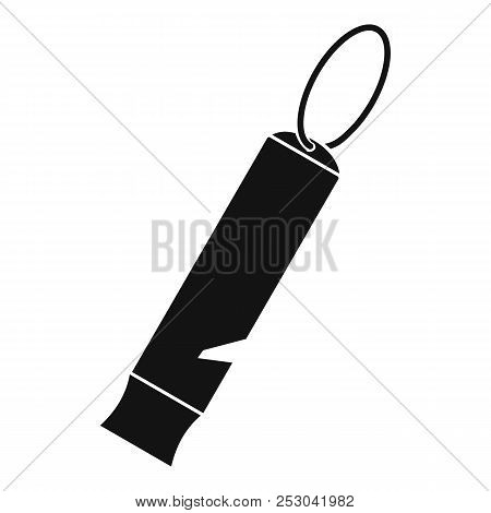Kid Whistle Icon. Simple Illustration Of Kid Whistle Icon For Web Design Isolated On White Backgroun