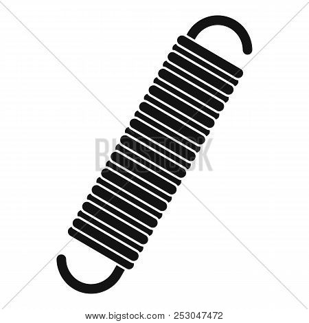 Flexible Cable Icon. Simple Illustration Of Flexible Cable Icon For Web Design Isolated On White Bac