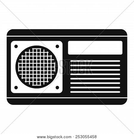 Conditioner Fan Icon. Simple Illustration Of Conditioner Fan Icon For Web Design Isolated On White B
