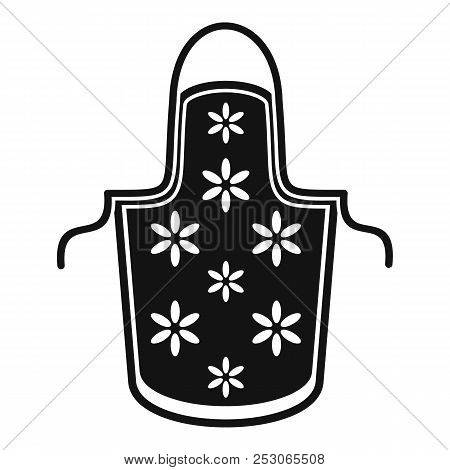 Flower Apron Icon. Simple Illustration Of Flower Apron Icon For Web Design Isolated On White Backgro