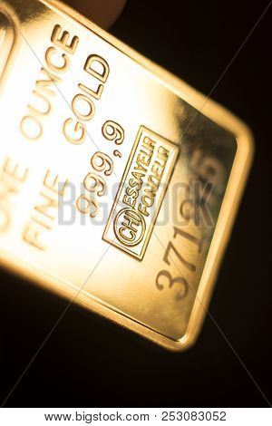 Gold Bullion Ingot 999.9 Bar