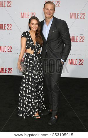 LOS ANGELES - AUG 9:  Kristy Dawn Dinsmore, Alexander Ludwig at the 