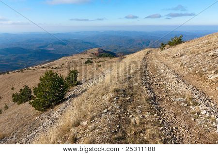 Strada di montagna