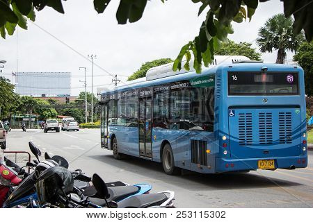 Blk Bus Of Rtc Or Chiangmai Smart Bus.
