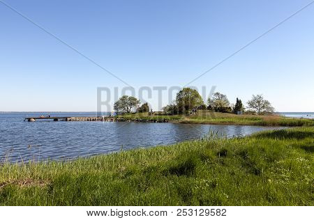 Kalmar, Sweden On May 13. View Of The Seaside Next To Stensö Camping On May 13, 2018 In Kalmar, Swed