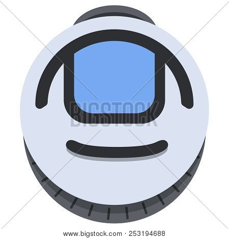 Monowheel Balance Vehicle Icon. Electric Unicycle, Monowheel, Unicycle, An Electrically Driven Trans