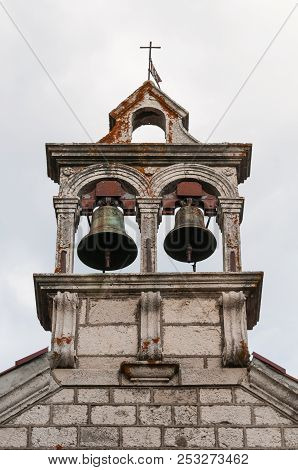 Bell Tower On Solta Island In Dalmatia - Croatia