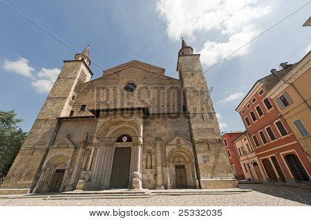 Kathedrale von Fidenza (Parma, Emilia-Romagna, Italien)