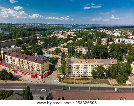 Lipetsk, Russia - Aug 5. 2018. View Of Levoberezhny District And Zoya Kosmodemyanskaya Street