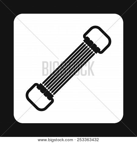 Sports Stretchable Belt Icon In Simple Style On A White Background