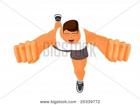 Runner kazanır Yarışması