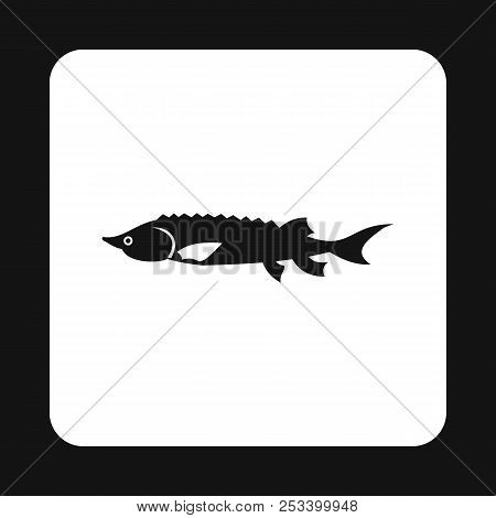 Stellate Icon In Simple Style Isolated On White Background. Sea Creatures Symbol Illustration
