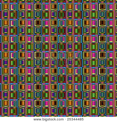 Chaotic squares background