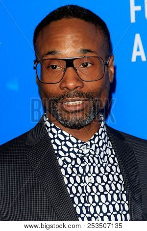 LOS ANGELES - AUG 9:  Billy Porter at the 2018 HFPA Annual Grants Banquet at the Beverly Hilton Hotel on August 9, 2018 in Beverly Hills, CA