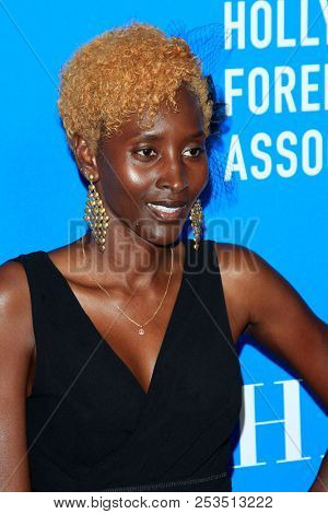 LOS ANGELES - AUG 9:  Khadija Neumann at the 2018 HFPA Annual Grants Banquet at the Beverly Hilton Hotel on August 9, 2018 in Beverly Hills, CA