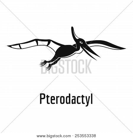 Pterodactyl Icon. Simple Illustration Of Pterodactyl  Icon For Web.