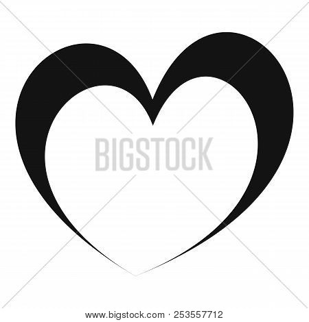Frantic Heart Icon. Simple Illustration Offrantic Heart  Icon For Web.