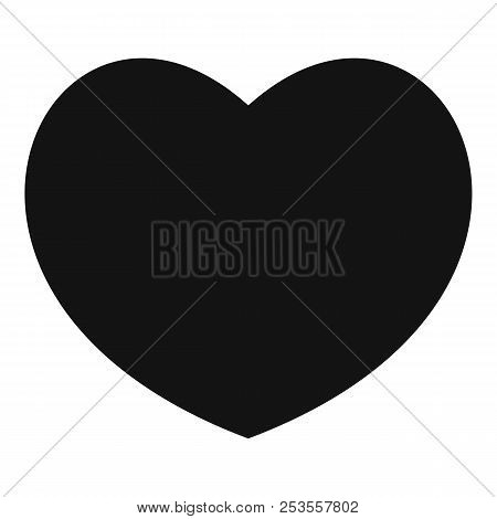 Sympathetic Heart Icon. Simple Illustration Of Sympathetic Heart  Icon For Web.