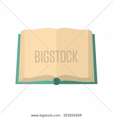 Book Deployed Icon. Flat Illustration Of Book Deployed  Icon Isolated On White Background