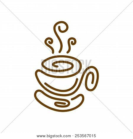Coffee Shop Logo Vector Illustration Easy To Edit