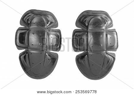 Black Motorbike Shoulder Protector Armour, Plastic Motorcycle Guard Protectors, Safety For Protectio