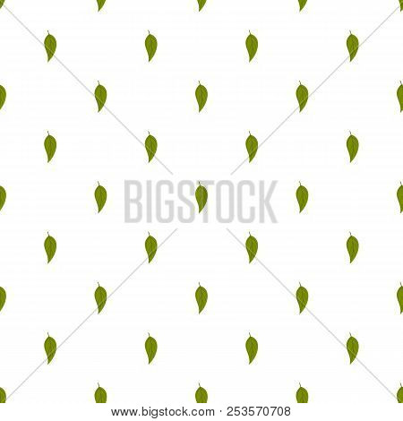 Dogwood Leaf Pattern Seamless In Flat Style For Any Design