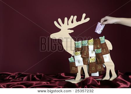 500 Euro bill er taget ud af en julekalender