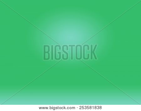 Abstract Blur Empty Green Gradient Studio Well Use As Background, Website Template, Frame, Business 