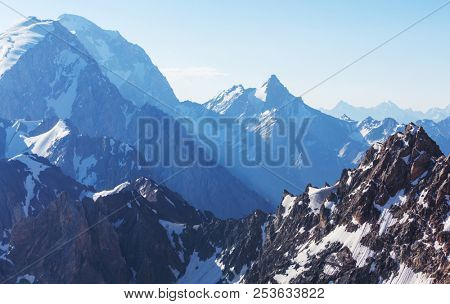 Beautiful landscape of Fann Mountains, Tajikistan