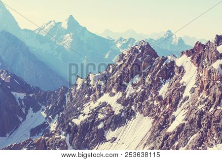 Beautiful landscape of Fann Mountains, Tajikistan
