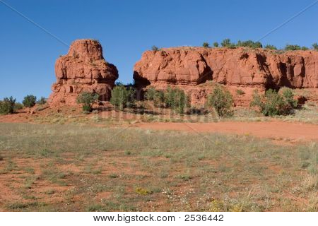 Jemez góry krajobraz, Nowy Meksyk